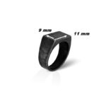 Bague Homme ROCHET, Acier inoxydable et câble, Shaman vintage