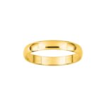 Alliance Homme demi-jonc Homme Or jaune 750/1000 ROBBEZ MASSON