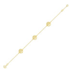 bracelet-trois-arbres-de-vie-or-jaune-Robbez Masson