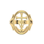 Bague Croix de Camargue Or jaune 750/1000 THOMAS JAVON
