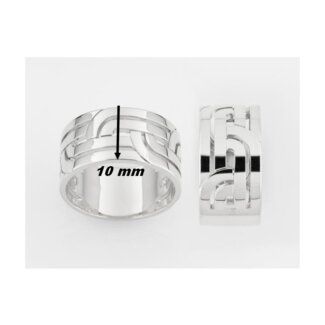 bague Femme Guy Laroche Argent largeur