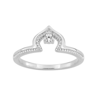 Bague royale Femme Argent 925/1000 et Oxyde de zirconium MURAT