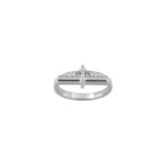 Bague breloque Femme Argent 925/1000 et Oxydes de zirconium MURAT