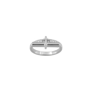Bague breloque Femme Argent 925/1000 et Oxydes de zirconium MURAT