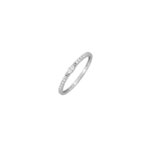 Bague Femme Argent 925/1000 et Oxydes de zirconium MURAT