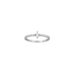 Bague Femme Argent 925/1000 et Oxydes de zirconium MURAT