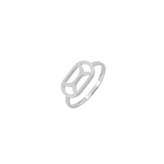 Bague Femme Argent 925/1000 graphique MURAT