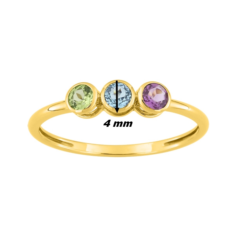 Bague-Femme-Or-jaune-750-Peridot-Amethyste-Topaze-robbez-masson-1-7443-V0-largeur Bague Femme Or jaune750/1000, Améthyste, Topaze et Péridot ROBBEZ MASSON, largeur