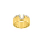 Bague Femme Plaqué or et Oxydes Guy Laroche