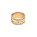 Bague Femme Plaqué Or et Oxydes Guy Laroche