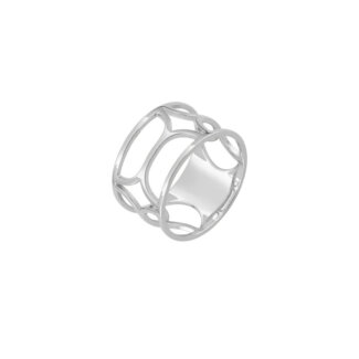 Bague Femme graphique Argent 925/1000 MURAT