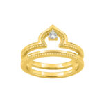 Bague Femme Plaqué Or et Oxydes de zirconium MURAT