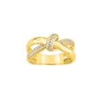 Bague Femme Plaqué Or et Oxydes de zirconium MURAT
