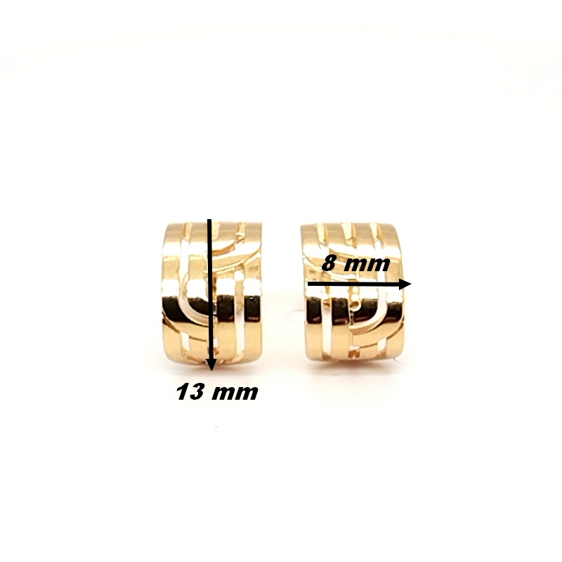Boucles-d-oreilles-Femme-Plaque-Or-GUY-LAROCHE-G15038-00-mesures Boucles d'oreilles Femme Plaqué Or Guy Laroche mesures