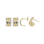 Boucles d'oreilles Femme Plaqué Or et Oxydes Guy Laroche