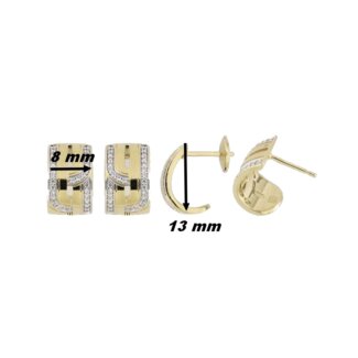 Boucles d'oreilles femme Plaqué Or et Oxydes Guy Laroche