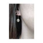 Boucles d’oreilles pendantes Femme Arbre de vie Or jaune 750/1000 ROBBEZ MASSON portées