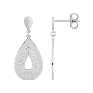 Boucles d'oreilles pendantes Femme Argent MURAT