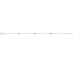 Bracelet Femme Or blanc 750/1000 et Oxydes de zirconium ROBBEZ MASSON, autre vue