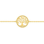 Bracelet Femme Arbre de vie Or jaune 750/1000 ROBBEZ MASSON