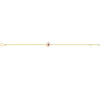 Bracelet Femme Or jaune 750/1000, Rhodium et Rubis ROBBEZ MASSON, entier