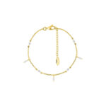 Bracelet Femme Plaqué Or et oxydes MURAT
