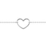 Bracelet Femme Cœur Or blanc 750/1000 ROBBEZ MASSON