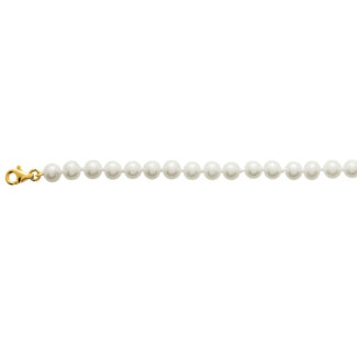 Bracelet perles de culture et or jaune