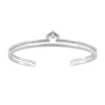 Bracelet jonc royale Femme Argent 925/1000 et Oxyde de zirconium MURAT