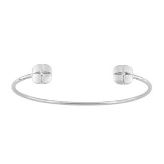 Bracelet jonc Femme Argent 925/1000 et Oxydes de zirconium MURAT