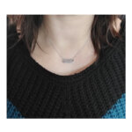 Collier Femme porté Argent Guy Laroche