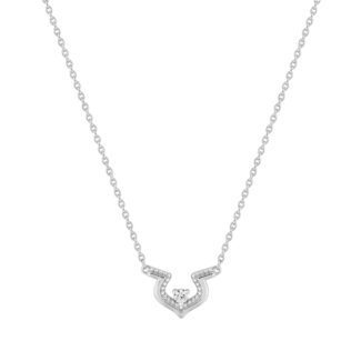 Collier Femme royale Argent 925/1000 et Oxyde de zirconium MURAT