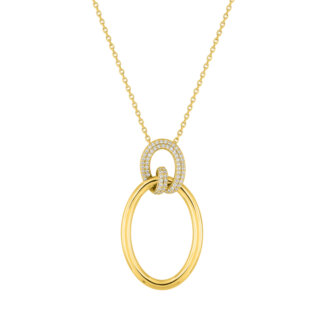 Collier Femme Plaqué Or et Oxydes de zirconium MURAT