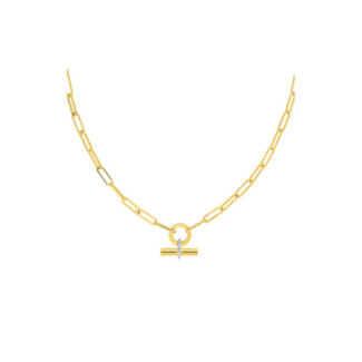 Collier Femme Plaqué Or et Oxydes de zirconium MURAT