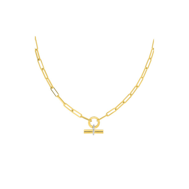 Collier Femme Plaqué Or et Oxydes de zirconium MURAT