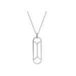 Collier Femme long graphique Argent 925/1000 MURAT