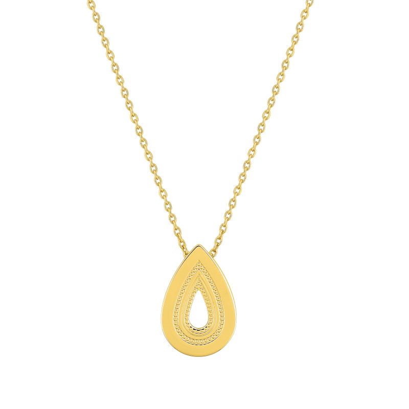 Collier-Femme-plaque-or-MURAT-102907 Collier Femme Plaqué Or MURAT