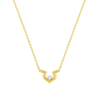 Collier Femme royale Plaqué or et Oxyde de zirconium MURAT