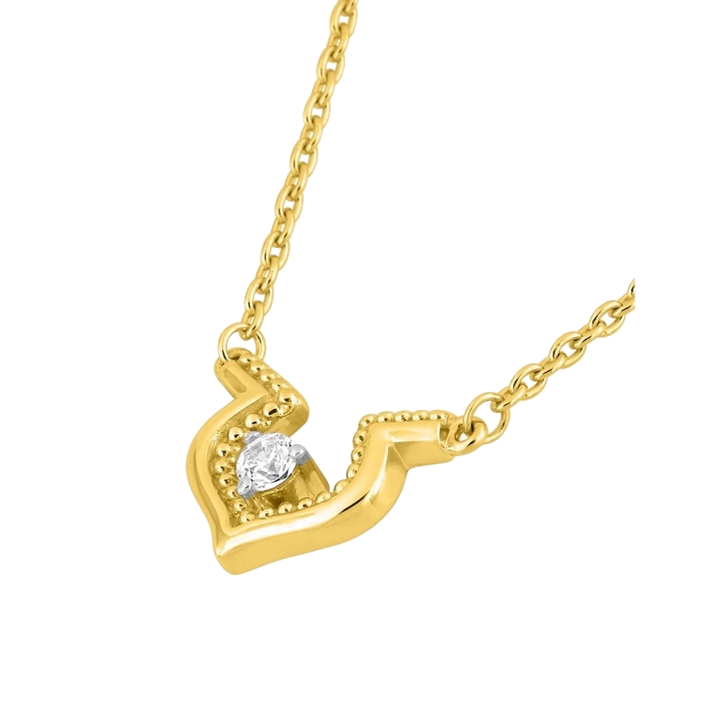 Collier-Femme-plaque-or-et-oxyde-MURAT-102020-1-autre-vue Collier Femme royale Plaqué or et Oxyde de zirconium MURAT, autre vue
