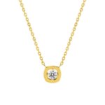 Collier Femme Plaqué Or et Oxyde de zirconium MURAT