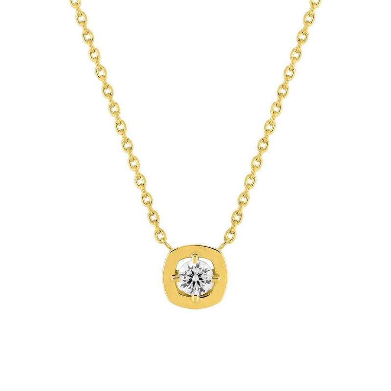 Collier-Femme-plaque-or-oxyde-murat-102269-1 Collier Femme Plaqué Or et Oxyde de zirconium MURAT