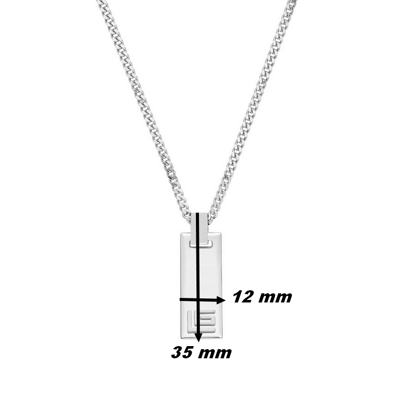 Collier-Homme-Argent-GUY-LAROCHE-G32021-01-dimensions Dimension collier Homme Guy Laroche Argent