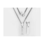 collier Argent Homme Guy Laroche