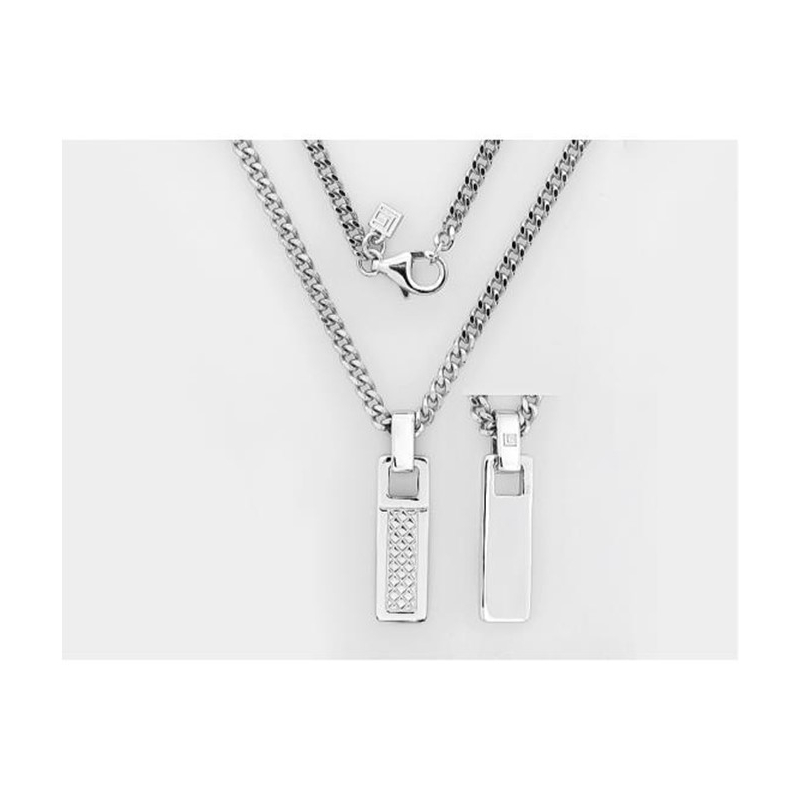 Collier-Homme-Argent-GUY-LAROCHE-G32067-01 collier Argent Homme Guy Laroche