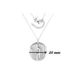Collier Femme Argent et Oxydes Guy Laroche dimensions