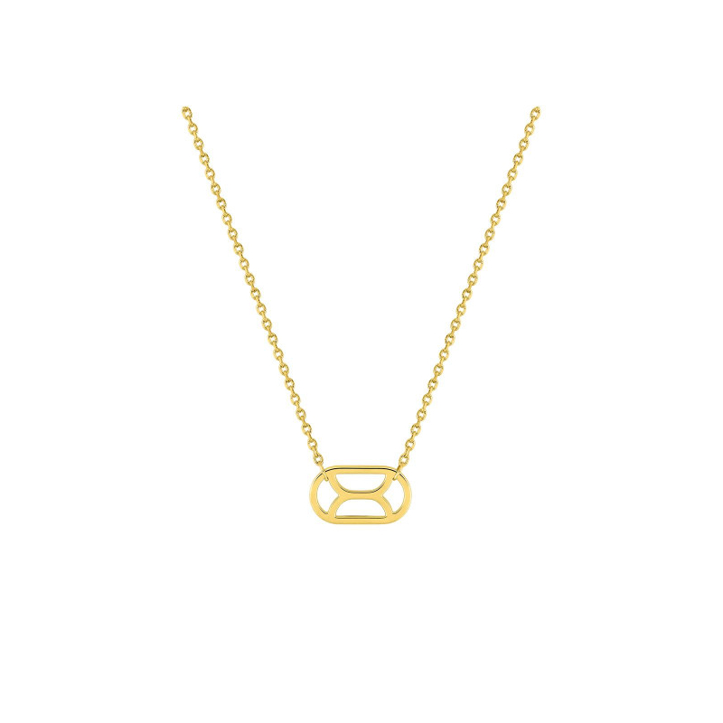 Collier graphique Femme Plaqué Or MURAT