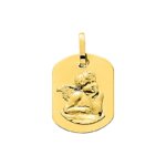 Pendentif Médaille Ange Or jaune 750/1000 ROBBEZ MASSON