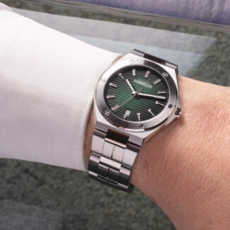 Montre sur poignée homme Cap Camarat Herbelin cadran vert Référence - 12245B16