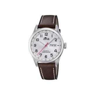 Montre Homme cuir marron et Acier inoxydable LOTUS 18671/1