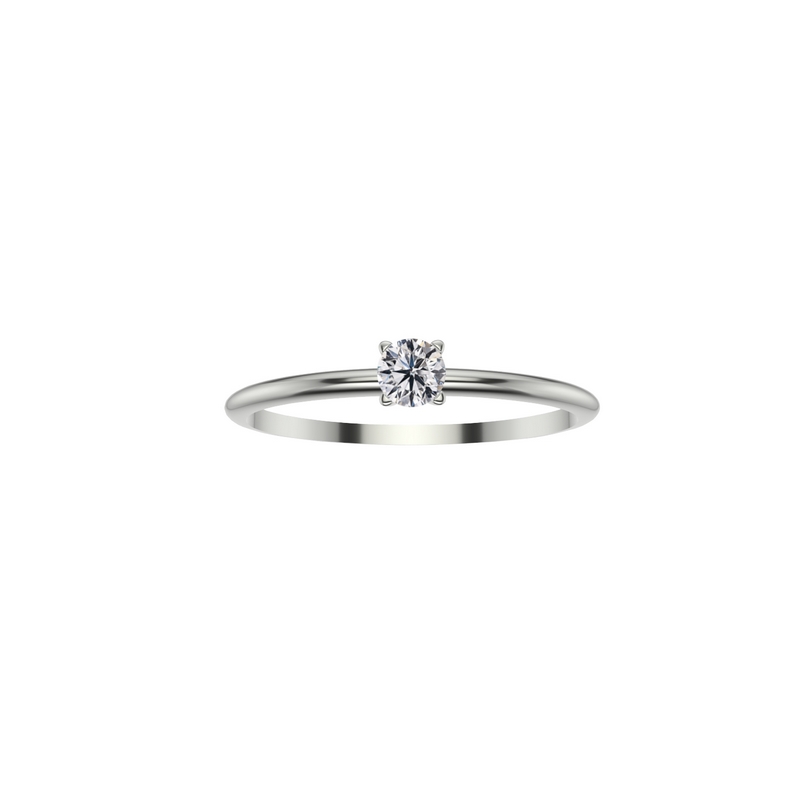 Solitaire-Or-blanc-750-et-Diamant-THOMAS-JAVON-My-LIttle-Dream-MLDS4GB010 Solitaire Or blanc 750/1000 et Diamant MY LITTLE DREAM by THOMAS JAVON